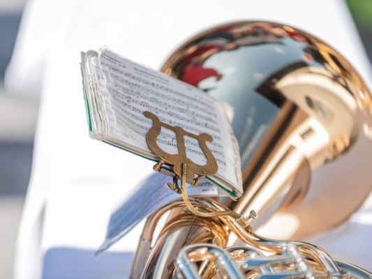 Concert sur la place de l'orchestre municipal#